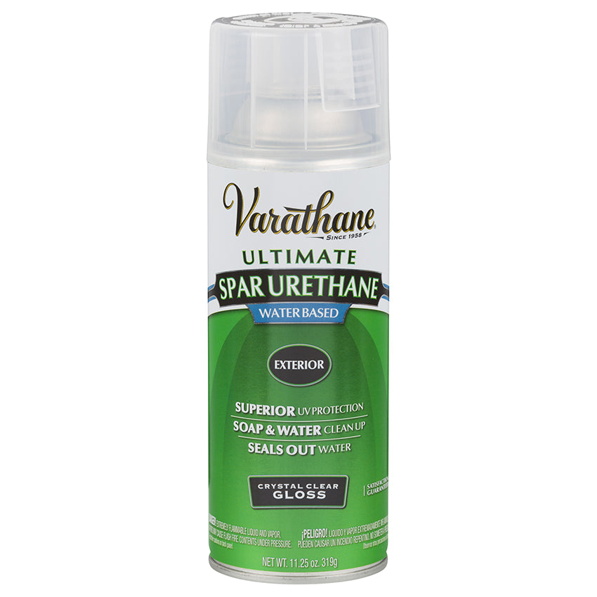 Varathane Crystal Clear Water-Based Spar Urethane Spray 11.25 Oz