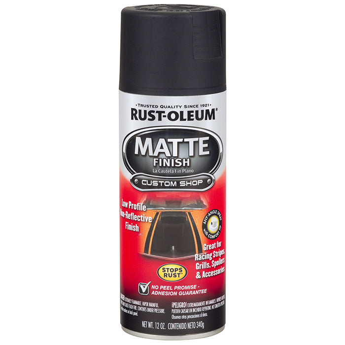 Rust-Oleum Automotive Matte Finish Spray Black 263422