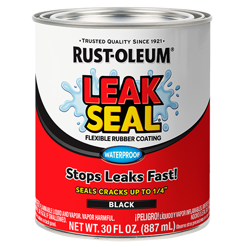 Rust-Oleum LeakSeal Brush Quart Black