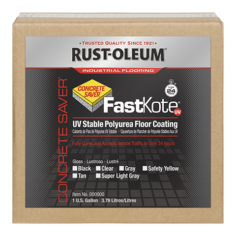 Rust-Oleum Concrete Saver FastKote® UV Stable Polyurea Floor Coating Gallon