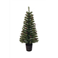 Celebrations 4 ft. Full LED 35 Count Northern Pine Tree Color Changing Christmas Tree 283-135-35LM