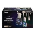 Feit Electric LED Mix N Match Socket String Light Strand Clear 10 ft. 72102