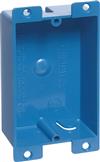 Carlon 3-5/8 in. Rectangle 1 Gang Outlet Box Blue PVC B108R-UPC