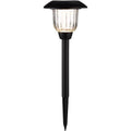 Living Accents Black Solar Powered 0.2 W LED Pathway Light 12-Pack CXJLEH300PS