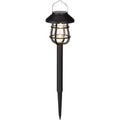 Living Accents Black Solar Powered 0.06 W LED Pathway Light 12-Pack GLE70446