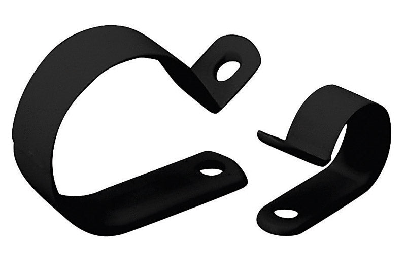 Gardner Bender 3/8 In. Plastic Cable Clamp Black 15-Pack PPC-1538UVB