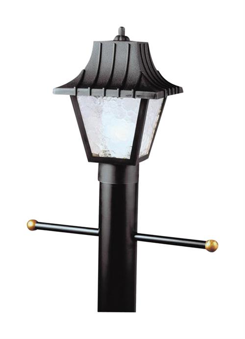 Westinghouse 66875 Post Top Lantern Black