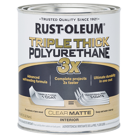 Rust-Oleum Triple Thick Polyurethane Quart