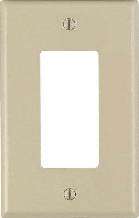 Leviton PJ26-I 1-Gang Decora-GFCI Device Decora Wallplate Ivory - Box of 20