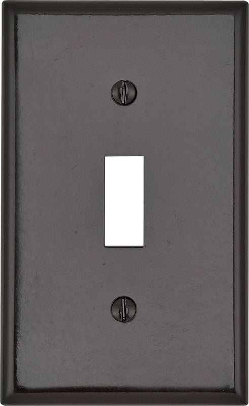 Leviton PJ1 Wandplatte Mittelbraun – Größer & Praktisch Für Steckdosen