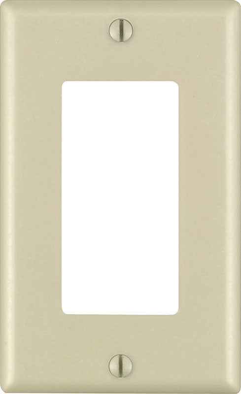 Leviton 80401-I 1-Gang Decora-GFCI Device Decora Wallplate-Faceplate Ivory - Box of 20