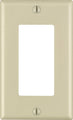 Leviton 80401-I 1-Gang Decora-GFCI Device Decora Wallplate-Faceplate Ivory - Box of 20