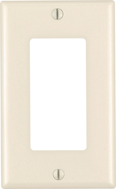 Leviton 80401-T 1-Gang Decora-GFCI Device Decora Wallplate-Faceplate Light Almond - Box of 10