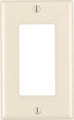 Leviton 80401-T 1-Gang Decora-GFCI Device Decora Wallplate-Faceplate Light Almond - Box of 10