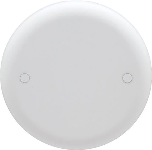 Carlon 5/16 in. Round Blank Ceiling Cover White CPC4WH