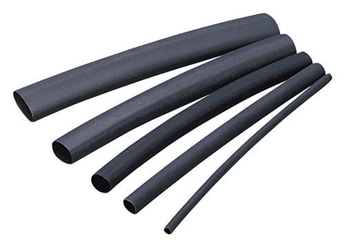 Gardner Bender 3-32 in. Black Polyolefin Heat Shrink Tubing 8-Pack HST-093