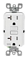 Leviton GFWT2-KW 20 Amp, 125 Volt Receptacle-Outlet White