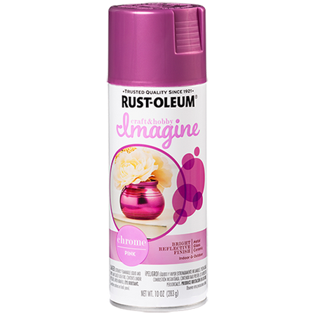 Rust-Oleum Imagine Colored Chrome Spray Paint Pink