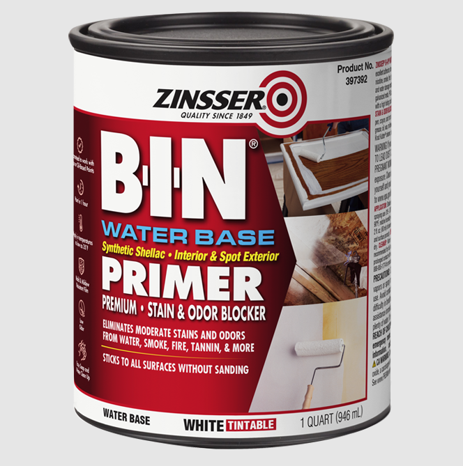 Zinsser® B-I-N® Water Base Stain & Odor Blocking Primer