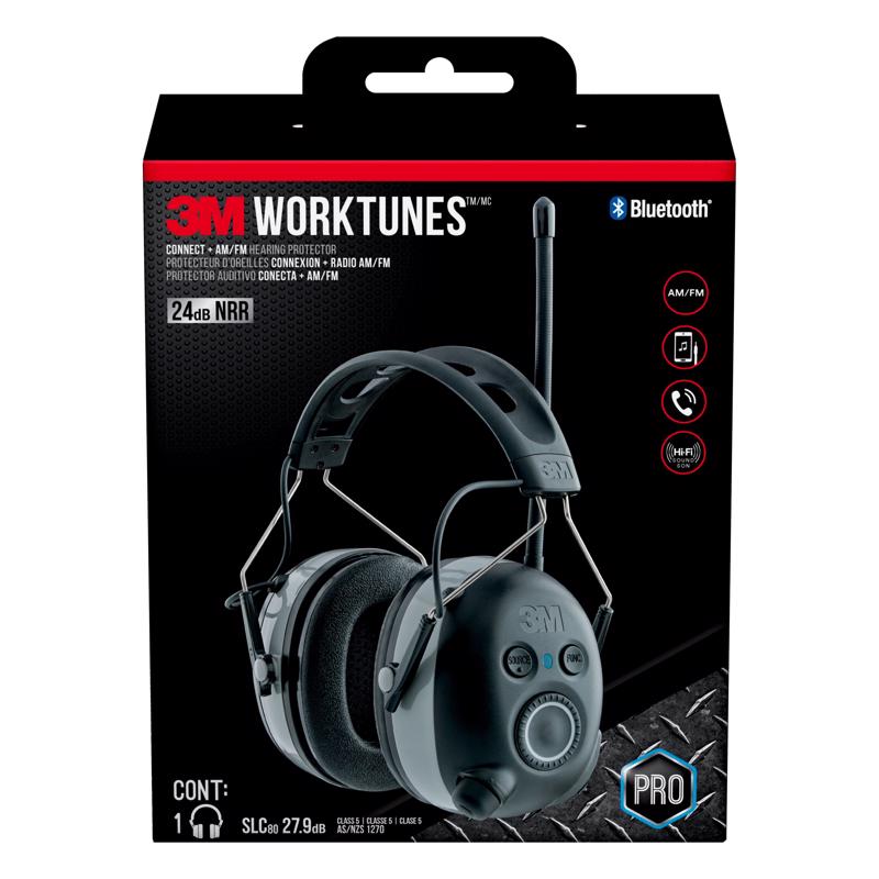 3M WorkTunes Bluetooth Headphones 90572-DC