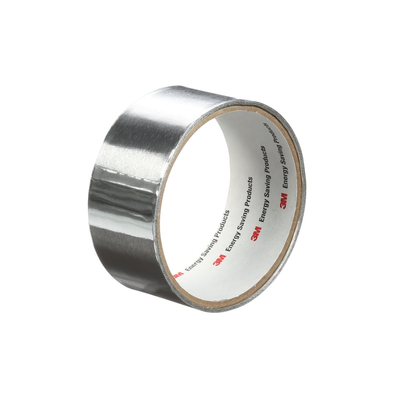 3M 2113NA High-Temperature Flue Tape – 1.5 Inch X 5 Yards, Silver, 1 Roll