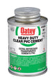 Oatey 4 Oz PVC Heavy Duty Clear Cement 30850
