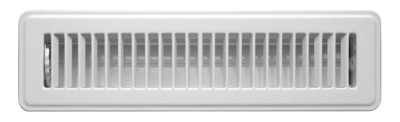 Tru Aire Stamped Face Floor Register White 2