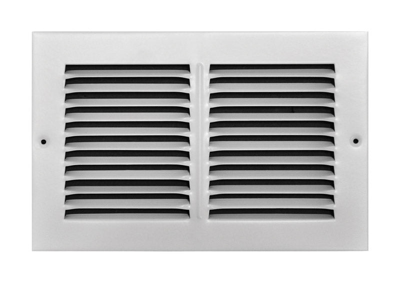 Tru Aire Stamped Face Return Air Grille White 6" X 10" C170