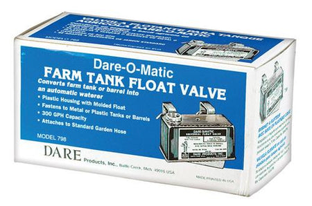 Dare-O-Matic 300GPH Plastic Housed Float Valve 798