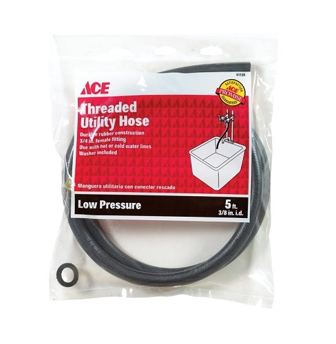 Ace 3/8 in. Dia. x 3/4 in. Dia. x 5 ft. L Utility Hose Reinforced Coil WA6107405