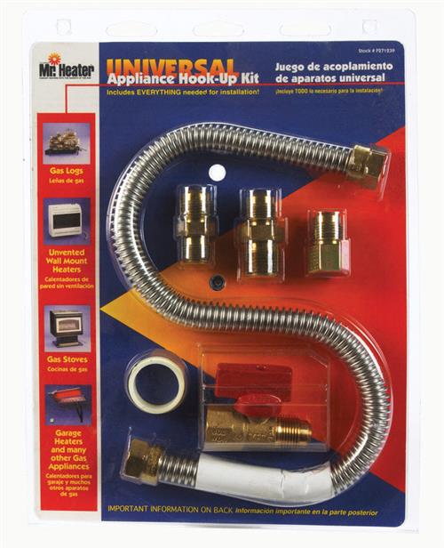 Mr Heater One Stop Universal Gas Appliance Hook Up Kit F271239