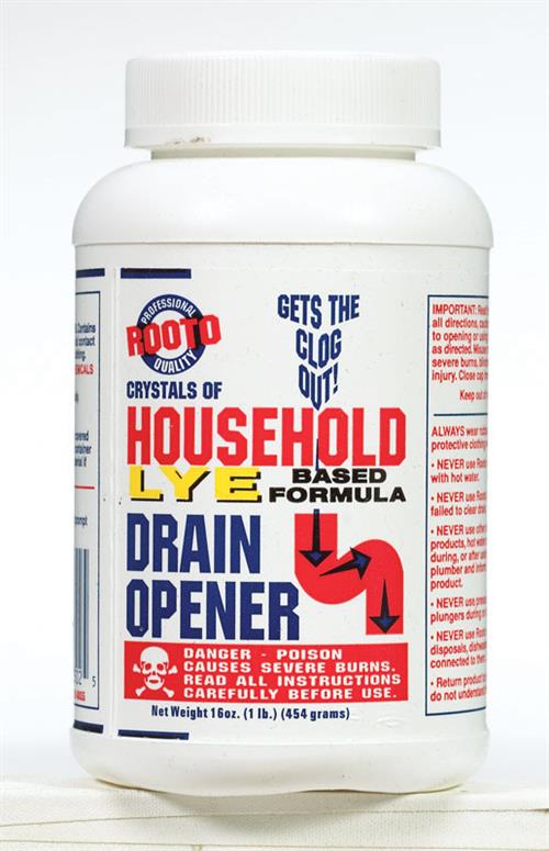 Rooto Household Lye Based Formula Drain Opener 1 Lb 1030 - Box of 12