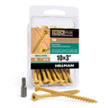 Hillman Deck Plus Tan Star Flat Head Exterior Deck Screws