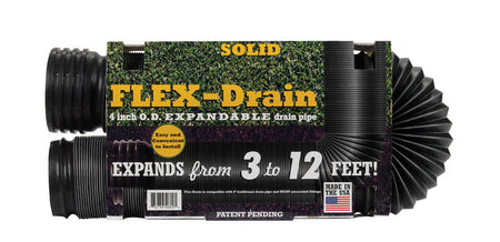 Flex-Drain 12 ft. L Poly Drain Pipe 51710