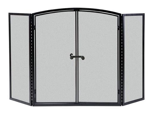 Panacea Deluxe Fireplace Screen with Doors 15119