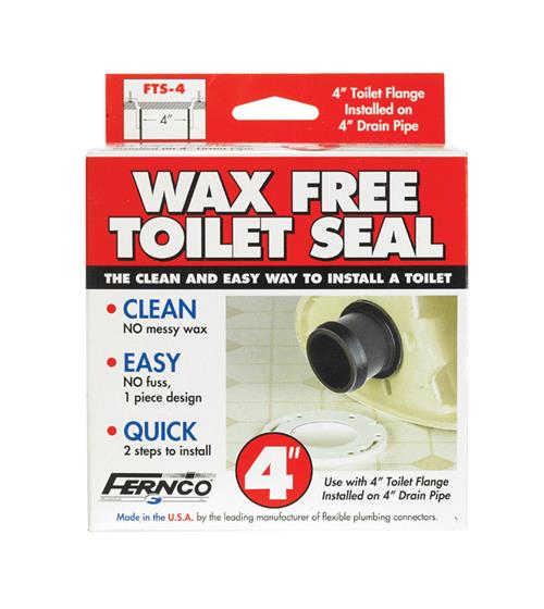 Fernco 4" OD Wax Free Toilet Seal FTS-4