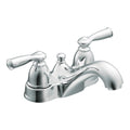 Moen Banbury Two Handle Low Arc Bathroom Faucet Chrome WS84912