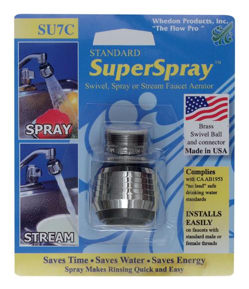 Whedon Standard Super Spray Faucet Aerator SU7C