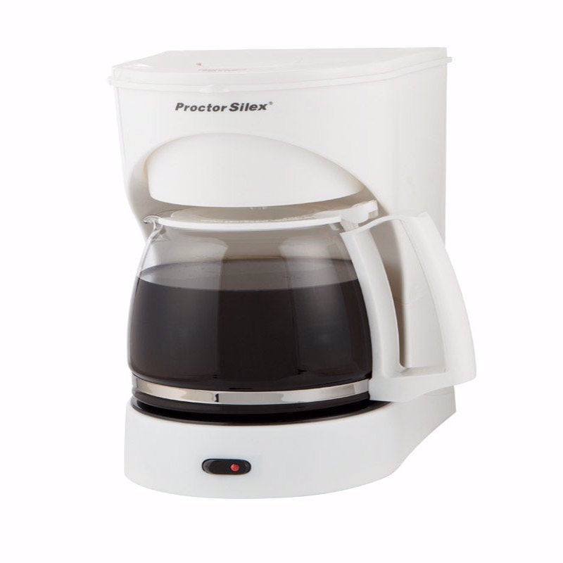 Proctor Silex 12 Cup Drip Coffee Maker White 43501-2