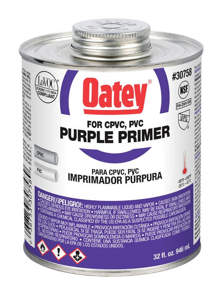 Oatey 32 Oz Purple Primer 30758