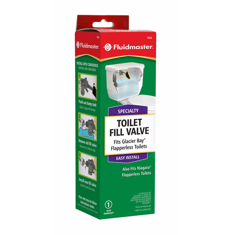 Fluidmaster 703A Fill Valve for Glacier Bay-Niagara