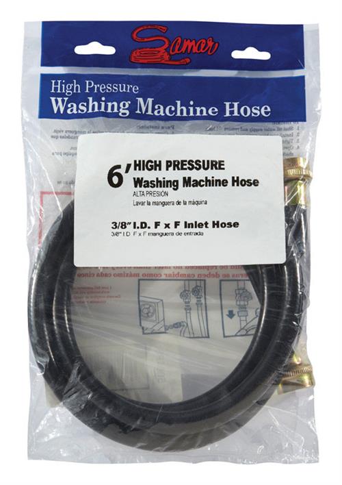 Ultra Rubber 6' High Pressure Washing Machine Hose WA6107006