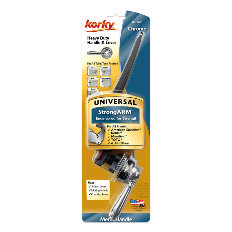 Korky StrongARM Handle & Lever, Faucet Chrome 6051 – ThePaintStore.com