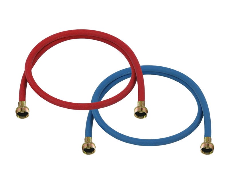 Samar 3/4 In x 4 Ft Red-Blue Washing Machine Hoses WA6RB7004-1