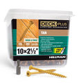 Hillman Deck Plus Tan Star Flat Head Exterior Deck Screws