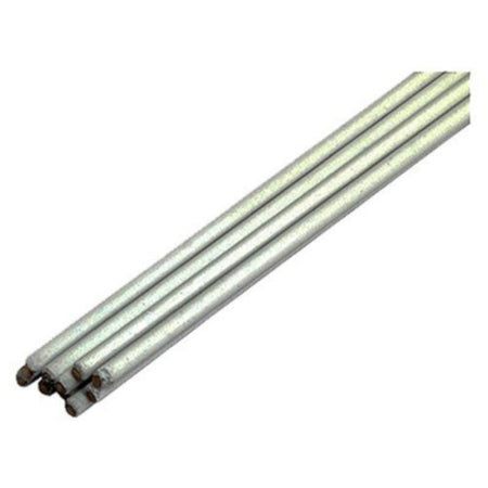 Forney Bronze Brazing Rod, Flux Coated, Low Fuming, 3/32" X 18" - 10 Rods 48490