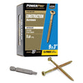 Hillman Power Pro 48584V4 construction screws packaging with screws and drill bit on a white background