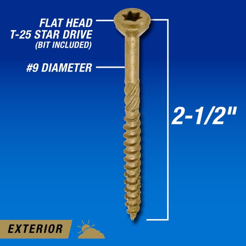 Hillman Power Pro 48599V4 Screw with specifications on a blue background
