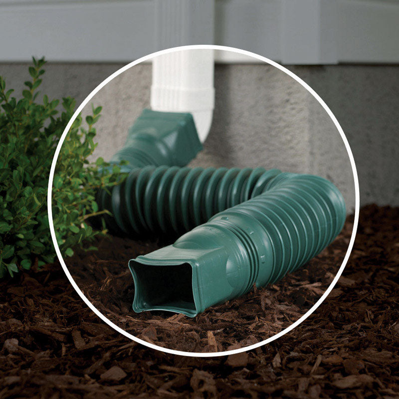 Amerimax Flex-A-Spout Vinyl K Downspout Extension