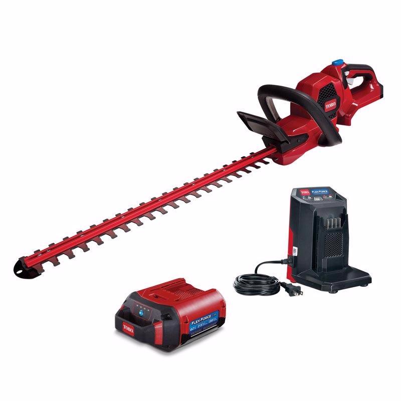 Toro Flex Force 51841 24 in. 60 V Battery Hedge Trimmer Kit 51841